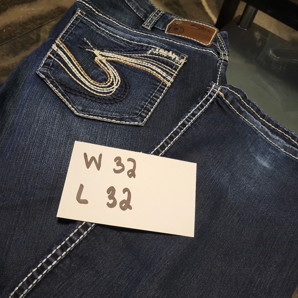 Silver jeans